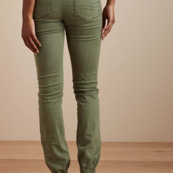 AE Ne(x)t Level High-Waisted Jegging Jogger (BLACK) - Picture 9 of 13